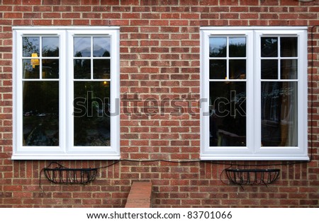 aluminum windows with brick wall in Cornwall
