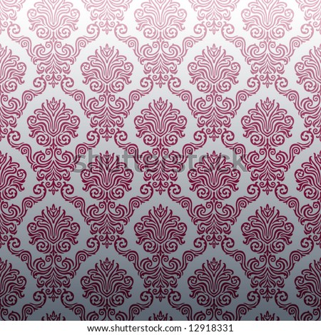 damask wallpaper. Seamless Damask wallpaper