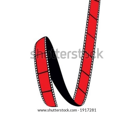 Latest Free Films on Red Film  Spool Film  Cinema Stock Vector 1917281   Shutterstock