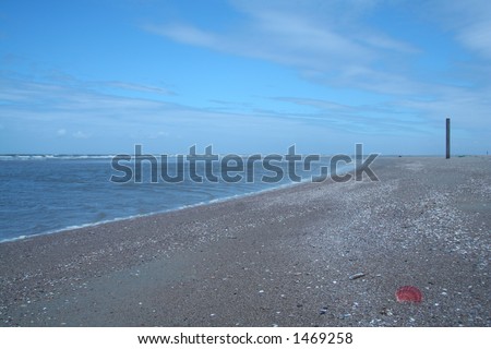 Dutch landscape, beach