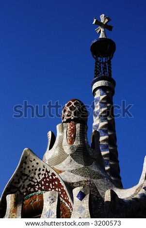 barcelona spain gaudi. Gaudi Barcelona Spain