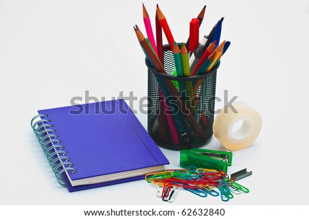 Office Accessories on Office Accessories Stock Photo 62632840   Shutterstock