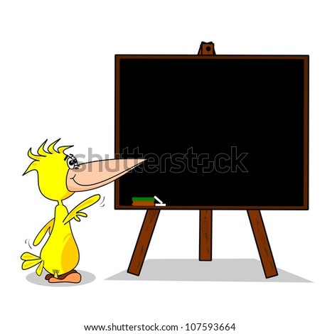 Cartoon Chalkboard Pictures