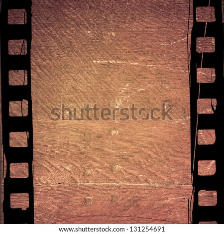 Great film strip for textures and backgrounds with space