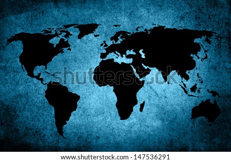 world map vintage artwork - perfect background with space for text or image
