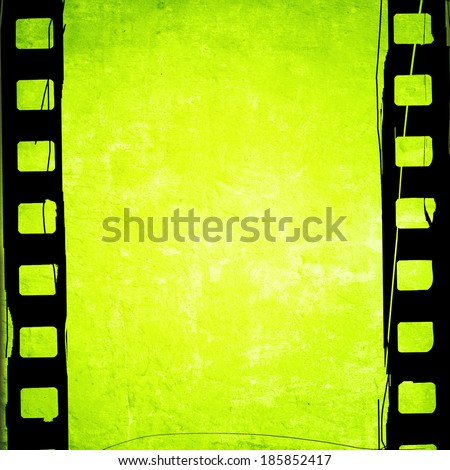 Great film strip for textures and backgrounds with space