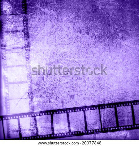Great film strip for textures and backgrounds-with space for your text and image