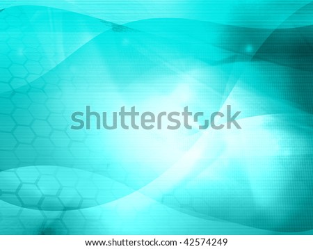 Creative element - Streams of light abstract Cool waves background