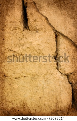 grungy wall - Sandstone surface background.Shot in paris,france