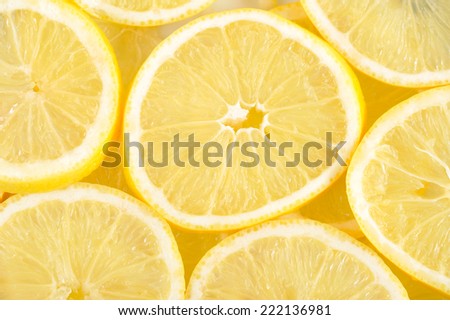 Lemons background.