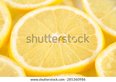 Lemon background