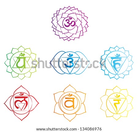 Chakra Symbol vector Chakra Symbol vector