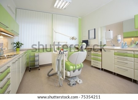 Dental Office Interior Design on Stock Photo Interior Of A Modern Dental Office 75354211 Jpg