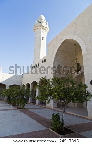 Mosque in Jordan valley