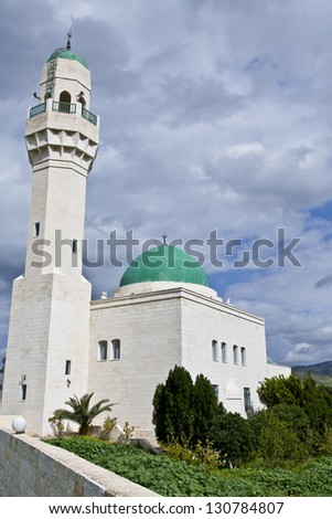 Mosque in Jordan Valley,Jordan