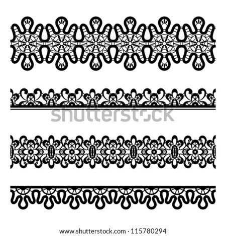 Lace Border Vector