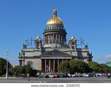 saint-petersburg. russsia. the saint isaac\'s cathedral