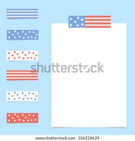 Background for July 4th and Labor Day in the usa Holiday