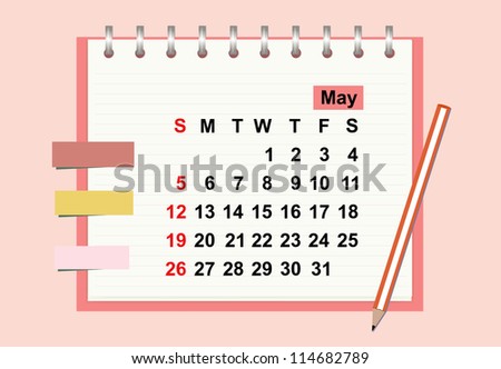 2013 Calendar May