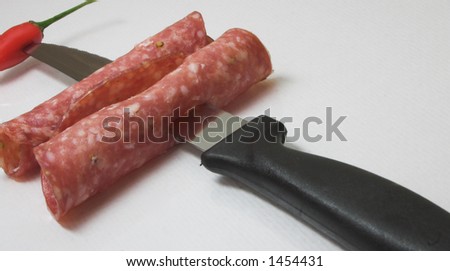 Knife stab chili