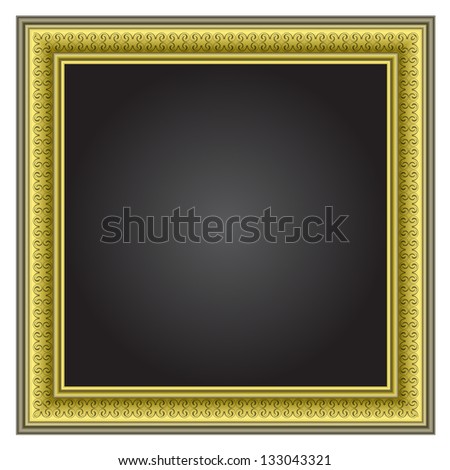Frames on the wall illustration Frames on the wall illustration