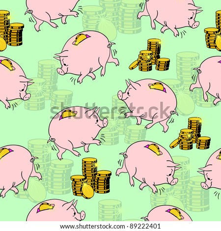 Piggy Bank Wallpaper