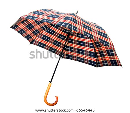 Nice Opened Umbrella isolated on white background