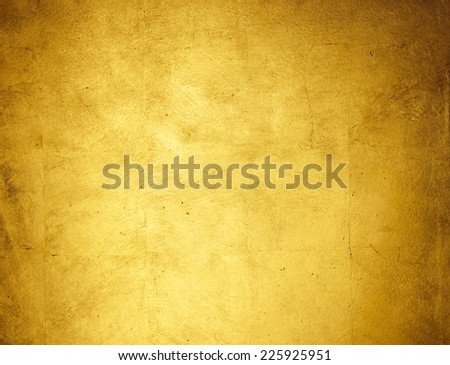 flat background, gilded gold leaf
