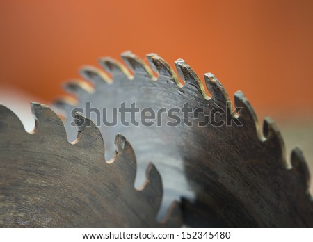 Circular saw blade for wood work