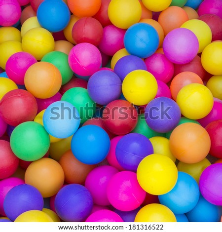 Color balls. bright colors background