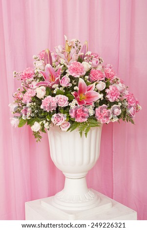 Beautiful flower wedding decoration