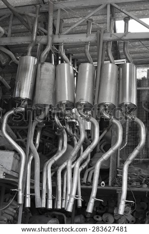 Details of new automotive exhaust system stainless steel.