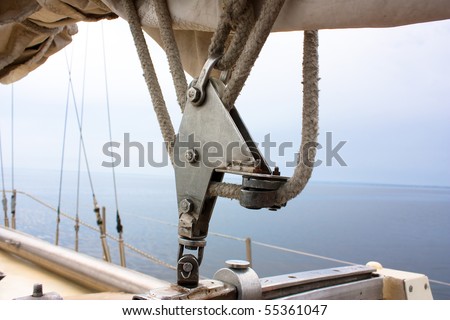 items of equipment for marine yacht
