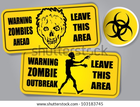 biohazard warning label