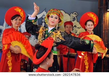 MILAN, ITALY - May 11:  Vietnam pavilion at Expo, universal exposition on the theme of food on  May 11, 2015 in Milan, Italy