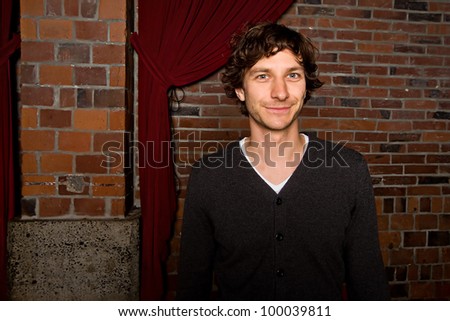 SEATTLE - APRIL 10:  Indie Rock Star Wally De Backer aka Gotye poses for a photograph before his sold out show at Showbox Sodo in Seattle on April 10, 2012.