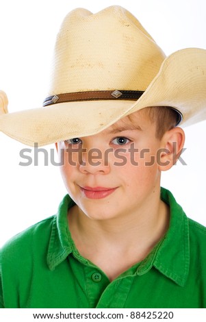 Boy Wearing Hat
