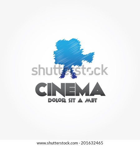 sketch film camera vector design template sketch film camera vector design template