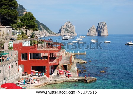Famous resort Isle of Capri