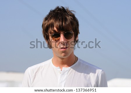 BENICASSIM, SPAIN - JULY 13: Portrait of Miles Kane, English musician originally from Meols best known as the frontman of The Last Shadow Puppets and The Rascals on July 13, 2012 in Benicassim, Spain.