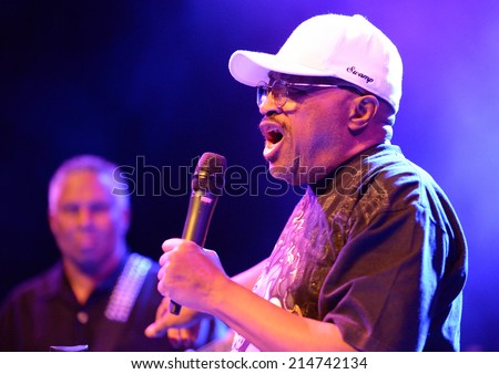 BARCELONA - MAY 15: Swamp Dogg, American soul music band, performance at Barts stage on May 15, 2014 in Barcelona, Spain.