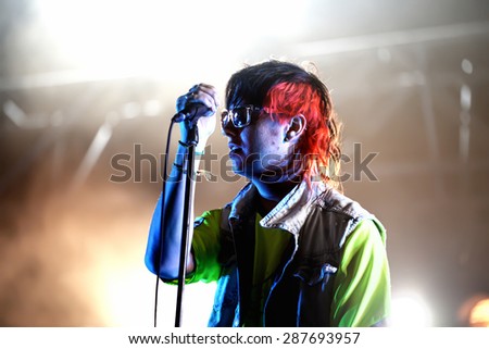 BARCELONA - MAY 30: The Strokes (band) performs at Primavera Sound 2015 Festival on May 30, 2015 in Barcelona, Spain.