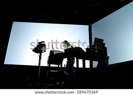BARCELONA - JUN 19: Squarepusher (electronic, techno and ambient band) performs at Sonar Festival on June 19, 2015 in Barcelona, Spain.