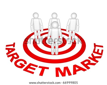 target market. stock photo : Target Market