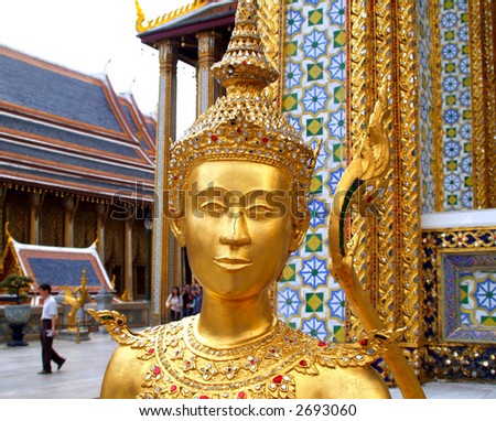 buddhist art style  In thailand