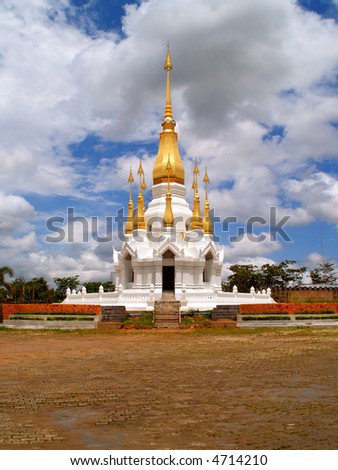a  photo  of  view of  buddhist   / art style  buddhist  in  thailand