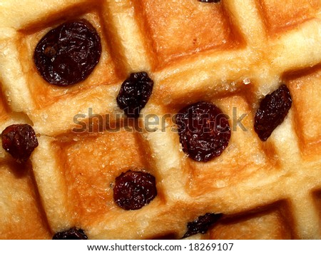 a photo of waffles and  pancake