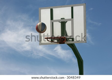 basketball hoop and ball. Basketball+hoop+and+all