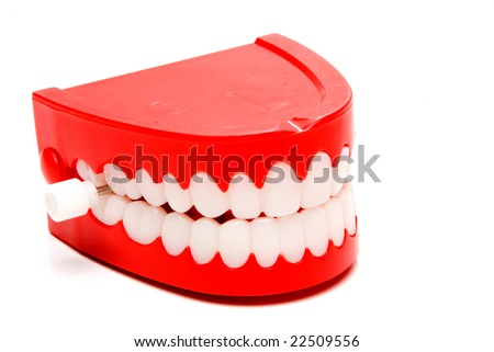 stock photo : Chattering Teeth