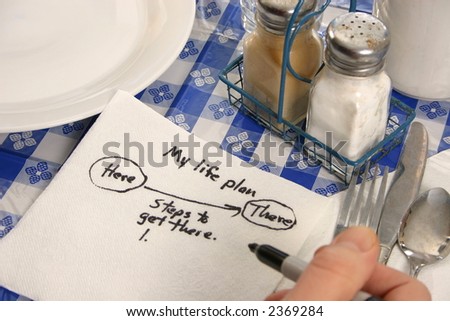 Life Planning on a napkin